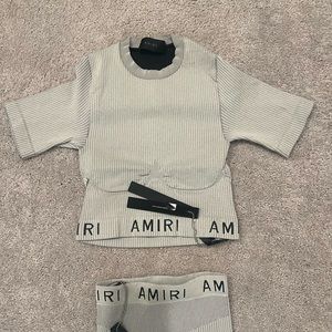 Women’s Amiri 2 piece athletic set